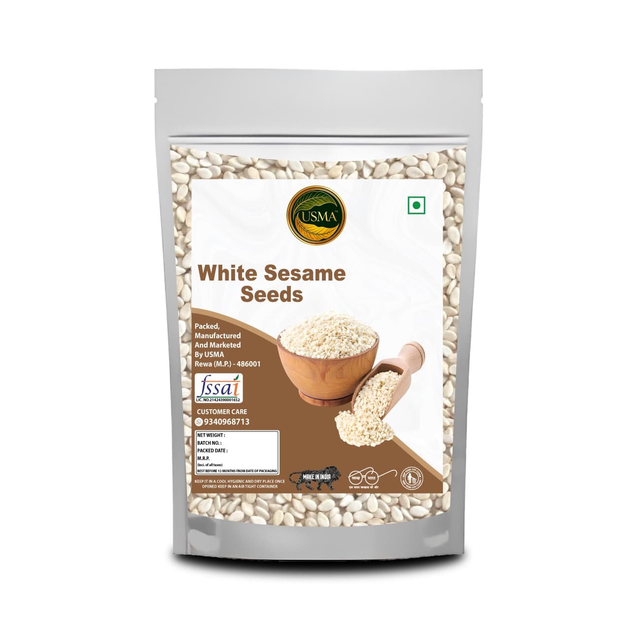 WhatsApp Image 2026-02-12 at 10.10.52 USMA Black Sesame Seeds (Kala Til) | Protein & Fiber Rich | Natural & Clean | Healthy Diet Seeds(250g) - Image 1